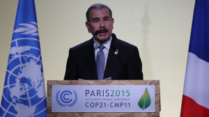 Presidente Danilo Medina en COP 21, París 2015