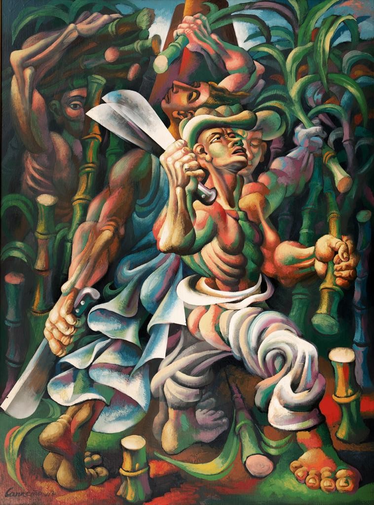 Mario Carreño. Cortadores de Caña, 1943