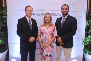 Dr- Julio Alvarez, Dra. Magda Alvarez y Lic. Ramon Lopez